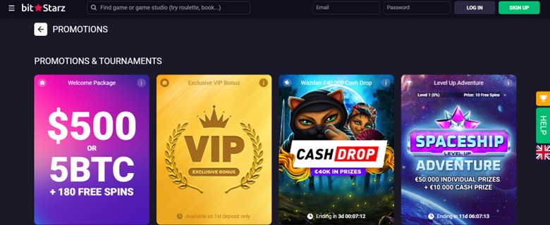 BitStarz Casino Bonuses