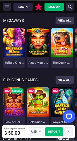 BitStarz Casino Mobile App