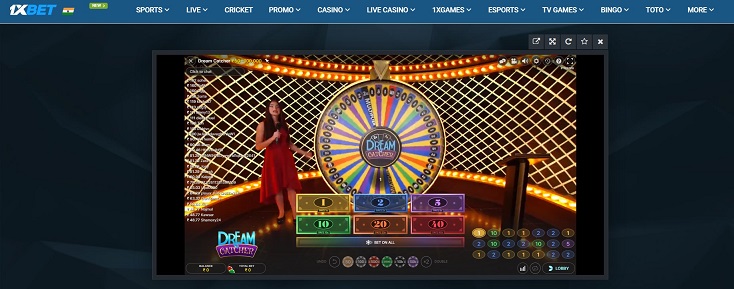 1xbet-dream-catcher