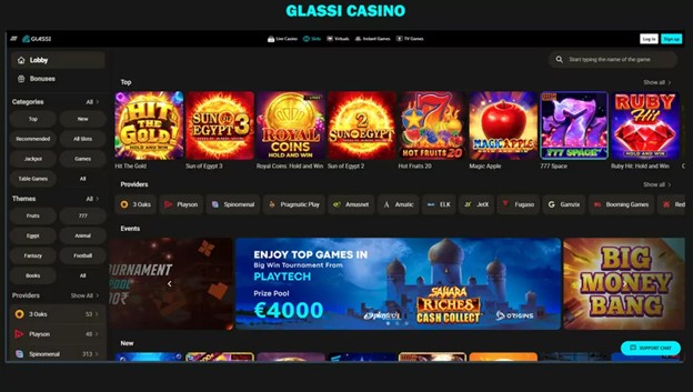 Glassi casino slots