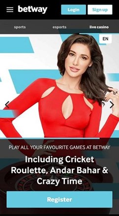 betway mobile app