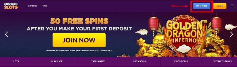 50 free spins