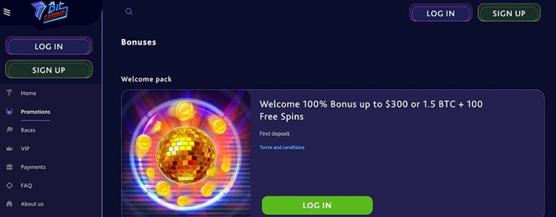 7bit casino website