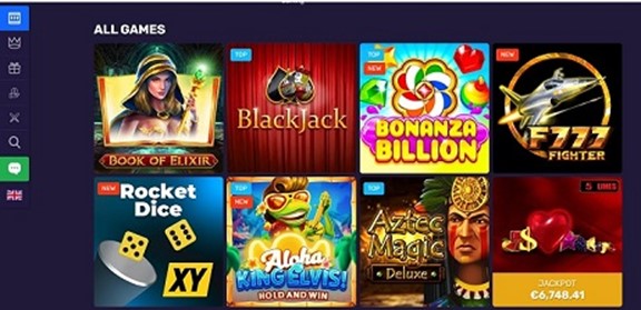 All games available on bitcoin casino website