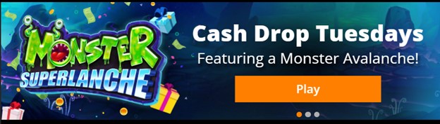 Jackpot.com Cash drop Tuesdays offer
