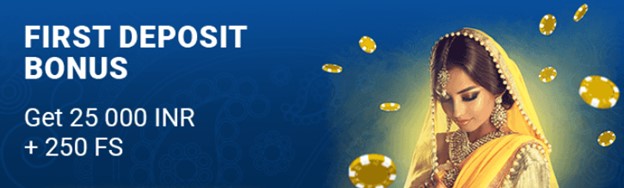 Mostbet first deposit bonus - Get 25,000 INR + 250 FS