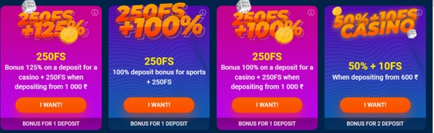 Mostbet free spins on first and second deposits