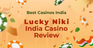 Featured image of an article reviewing the casino Lucky Niki for India