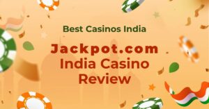 Featured image of an article reviewing the casino Jackpot.com for India