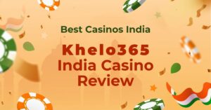 Featured image of an article reviewing the casino Khelo365 for India