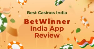 Featured image of an article reviewing the BetWinner casino app for India